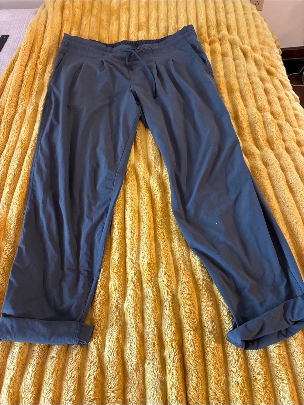 Prana, size L, hiking pant, gray